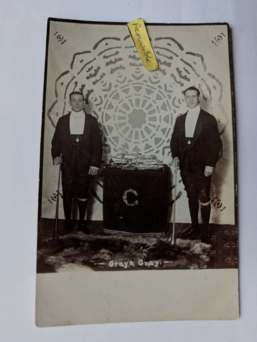 Unusual old photo - unusual, men