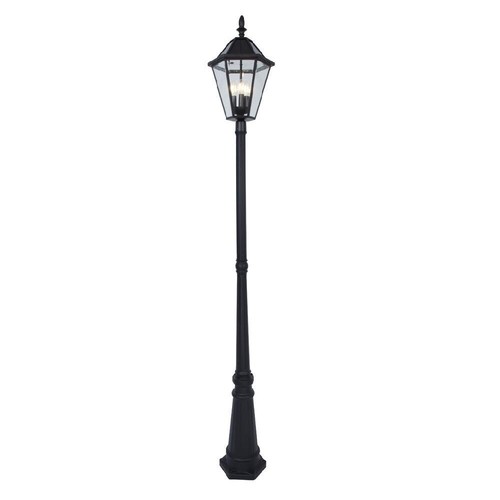 Black outdoor solar - black,