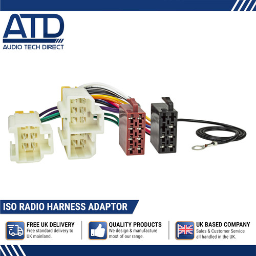 Iso car adaptor for - adaptor,