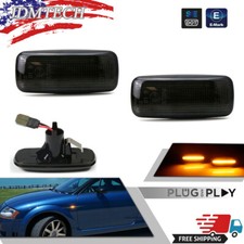 2pcs Front Amber LED Side