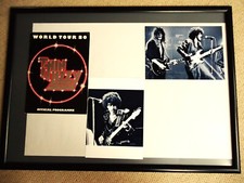 Thin Lizzy Chinatown World tour 1980 programme vintage+Phil Lynott photos 2 gigs