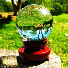 100mm Glass Clear Crystal Ball