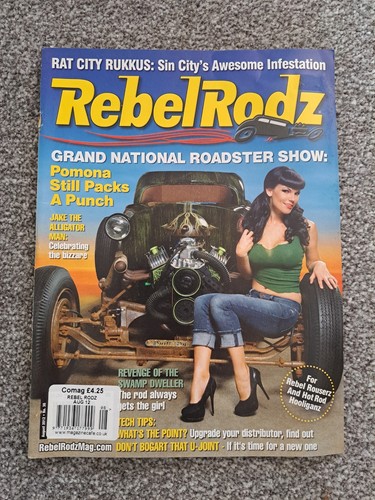Rebel rodz magazine august - rebel,