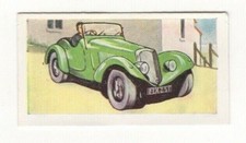 Confectionery Card Motor Car. Allard Sports 2-seater 1938