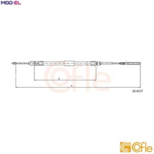 CABLE PULL PARKING BRAKE