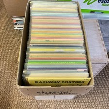 582 Dalkeith Railway & Poster Postcards 95 Sets etc In Polyprotec Sleeves & Box