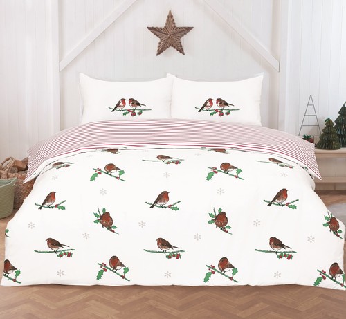 Robin duvet cover reversible - robin,