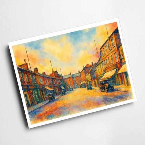 Print market street from - a4,