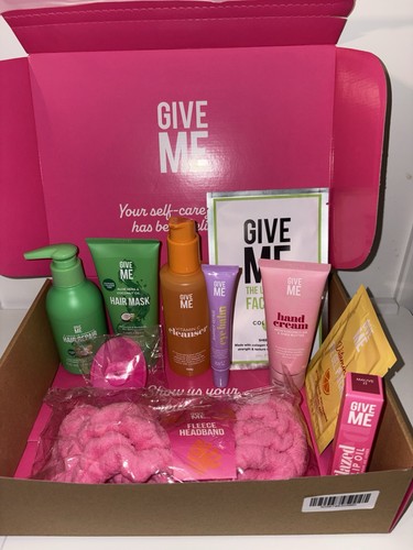 Give cosmetics gift - give, box