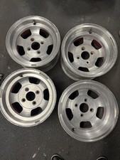Four Vintage Retro Wolfrace Slot Mags Alloy Wheels Ford Fitment 8x13 & 7x 13