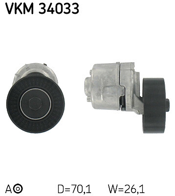 Skf vkm 34033 tensioner - skf,