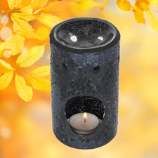 Large Cracked Glass Mirror Oil