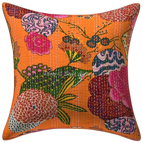 Indian kantha bedding - indian, sofa
