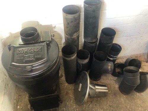 Woodburner romesse with - romesse, ,with