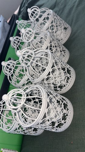 White bird cage style - 8x,