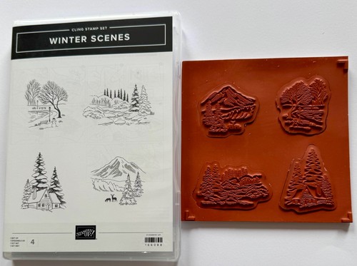 Stampin winter scenes - stampin', up!