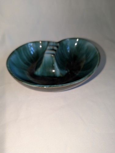 Vintage green pottery drip - green,