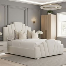 Double Art Deco Crown Bed