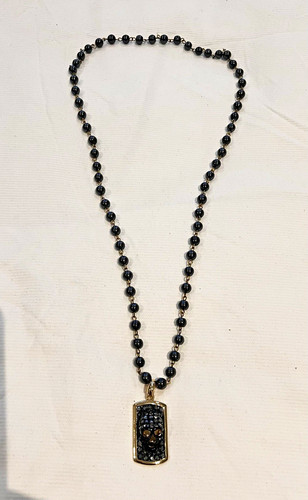 Butler wilson hematite bead - wilson,