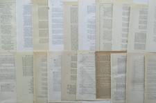 Vintage book pages Ephemera -