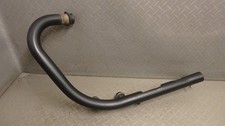 Triumph Bonneville T120 exhaust downpipe, header (black) left hand side