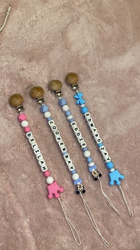 Personalised baby dummy - personalised,