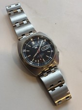 Seiko 5 Sports 6119-6020 Automatic Vintage Watch Mens Steel Collectors Classic