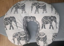 A Deluxe Breast Feeding Pillow Nursing Baby Cushion Elephant Design 