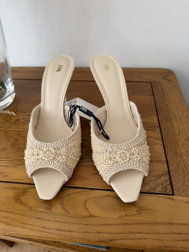 Zara heeled sandals with - heeled,