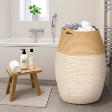 105L Laundry Basket Cotton