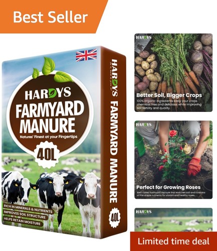 40l horse manure for soil - 40l,