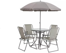 Outdoor 4 Seater Metal Patio