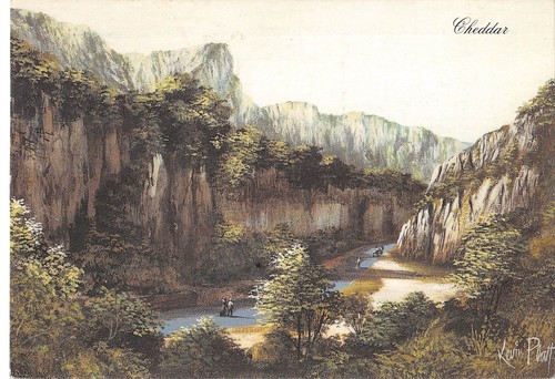 Br91554 cheddar postcard - br91554,