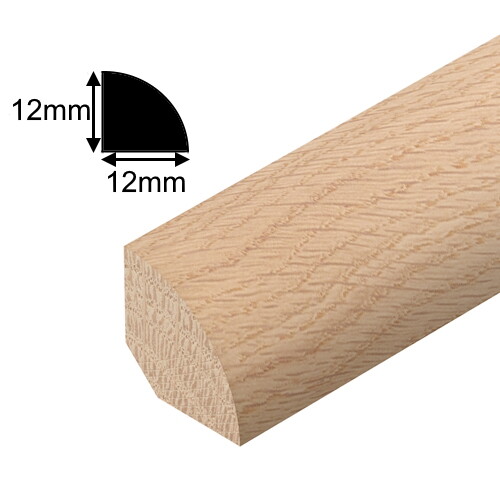 Quadrant trim oak - , decorative