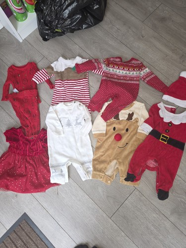 Girls christmas bundle - girls, 0-3