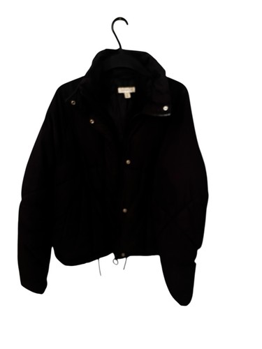 Topshop ladies black zip - topshop,
