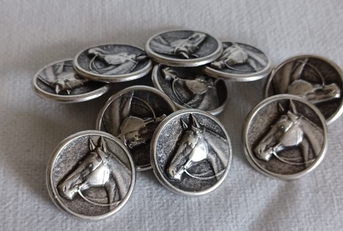 Horse head vintage - vintage, buttons