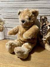 Vintage 90s Snoring Teddy Bear