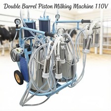Double Barrel Piston Milking