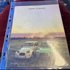 Citroen 2CV & Dyane UK market
