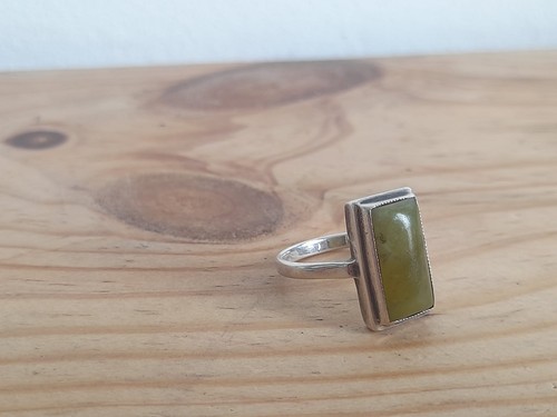 925 silver ring with - silver,