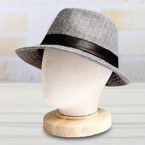 Linen manikin head - linen,