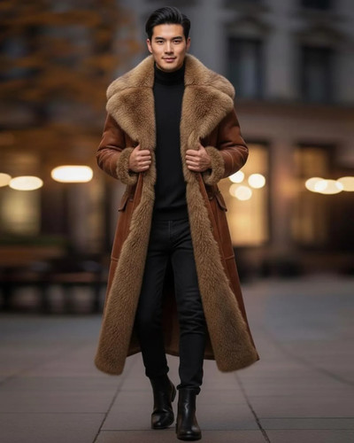 Vintage shearling fur - vintage,