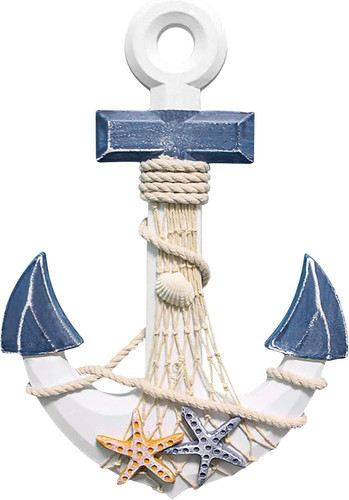 Anchor wall hanging decor - hanging,