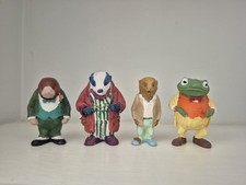 4 x Vintage Typhoo Tea Collectable 'Wind in the Willows' Figurines Circa 1995