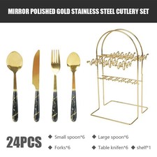 24pcs Stainless Steel