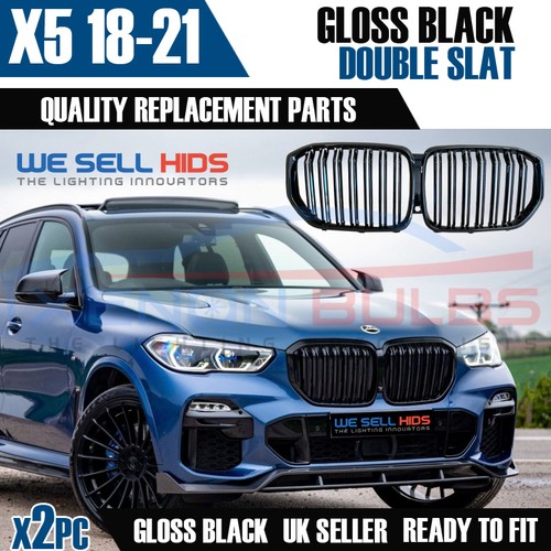 Gloss black double - double, grille