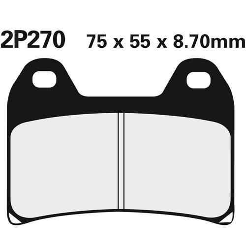 Nissin brake pads front - nissin,