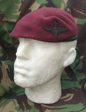 Parachute Regiment Para Airborne Beret Small Crown Black Cap Badge New. 