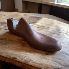 Antique Vintage Wooden Shoe